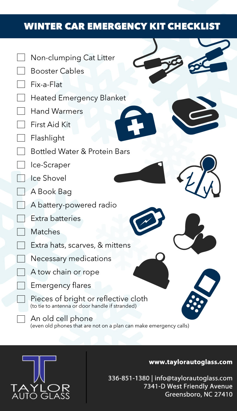 Winter breakdown kit checklist & essentials