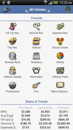 aCar Car Maintenance Apps