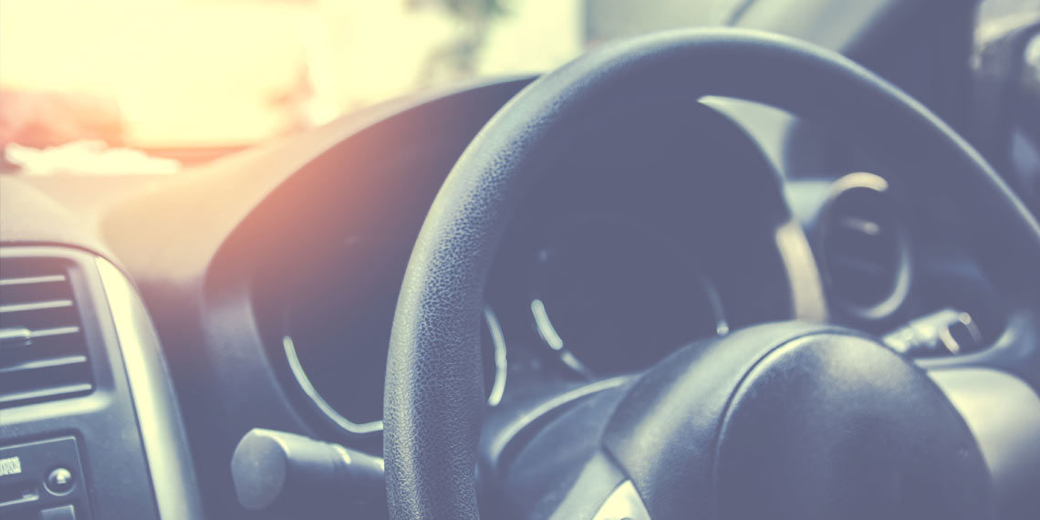 cleaning steering wheel