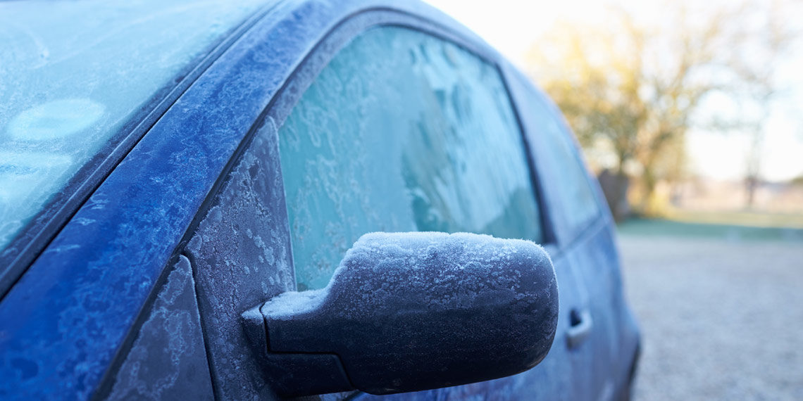 Cold Affect Windshield