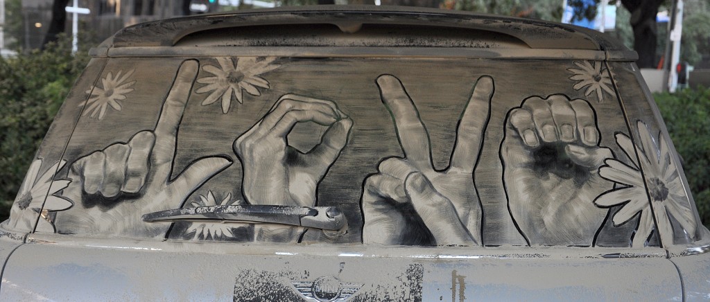 dirty car art