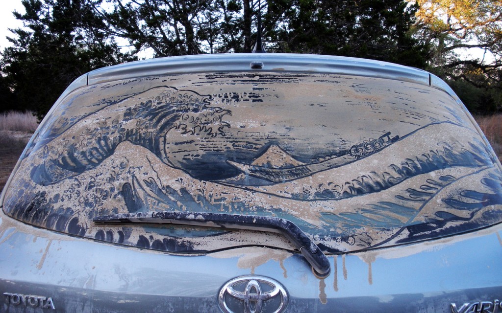 dirty car art