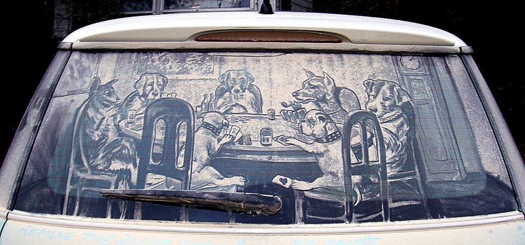 dirty car art