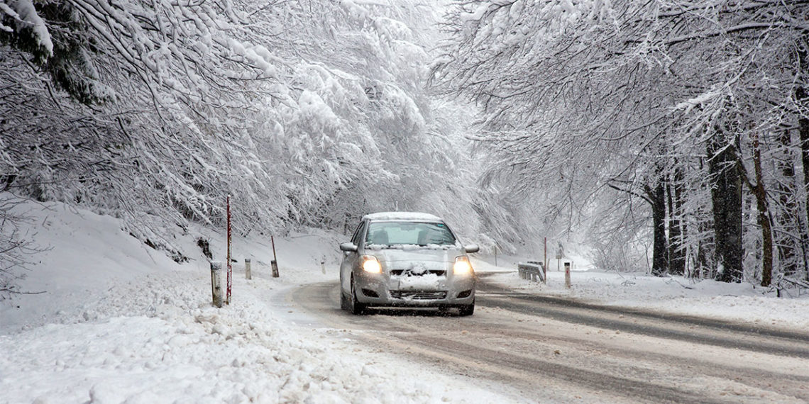 driving in snow